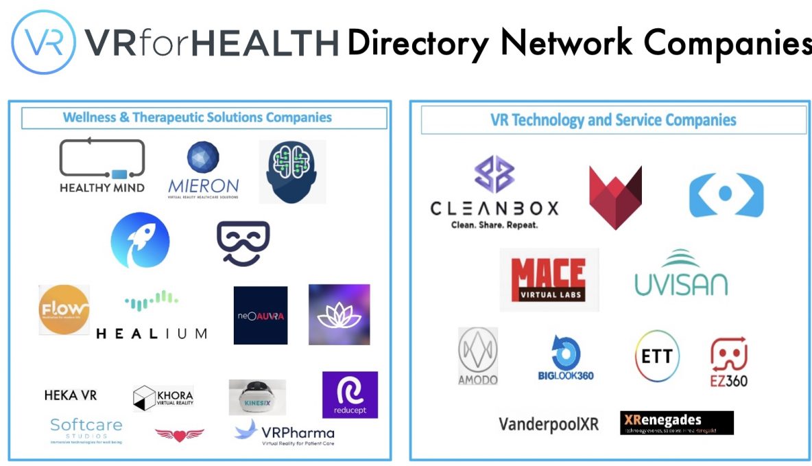 VRforHealth Network Company Partners