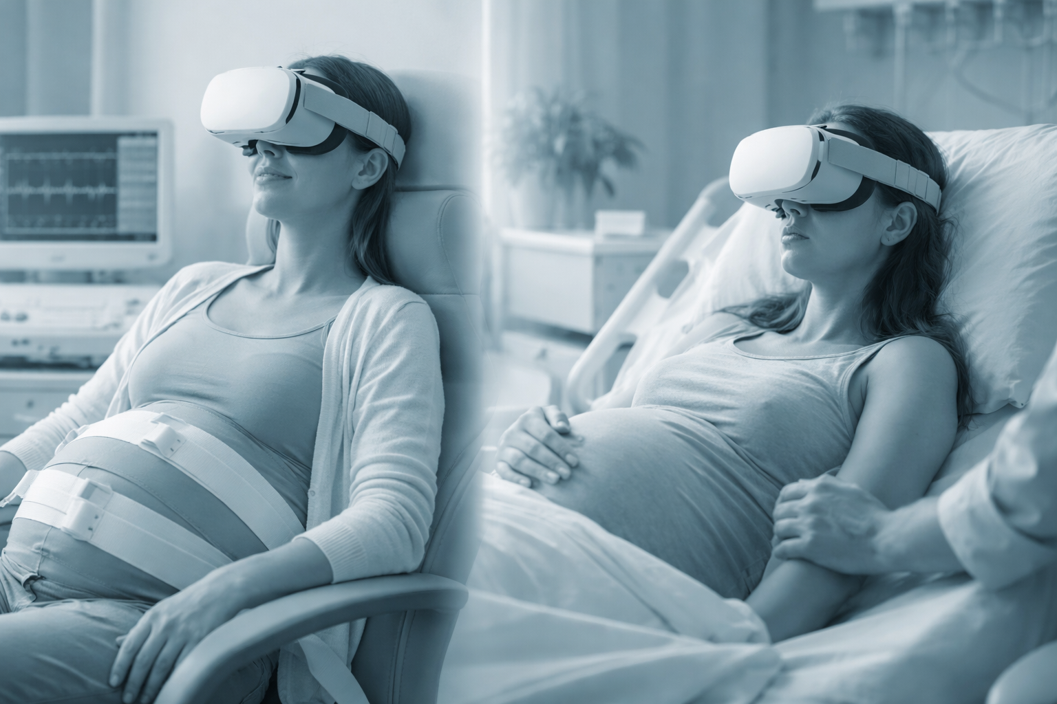 femmes qui accouchent avec VR